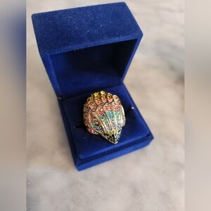 Kurt Geiger Rainbow Eagle Ring Size 8